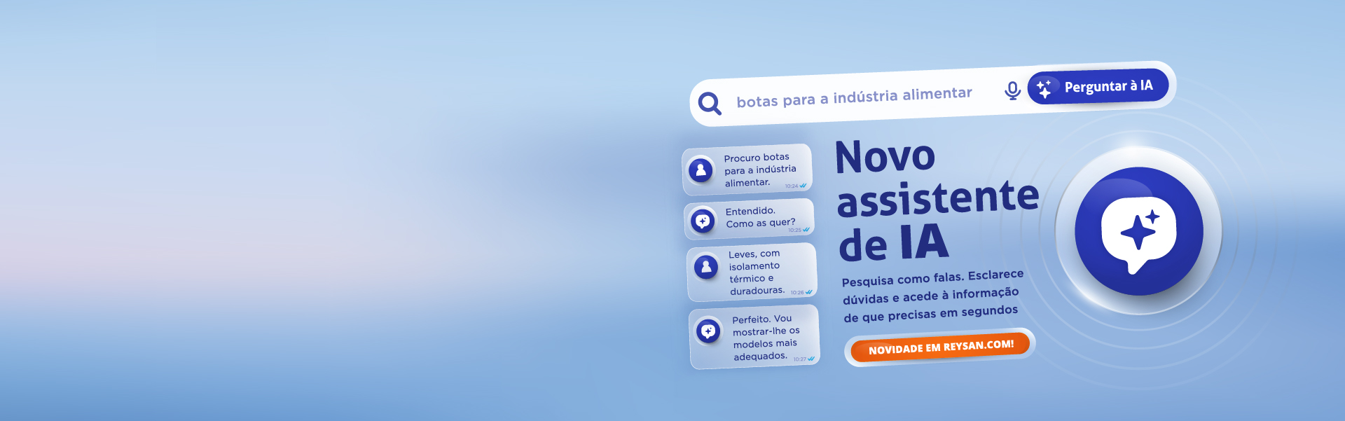 Pergunte à IA e encontre o que precisa
