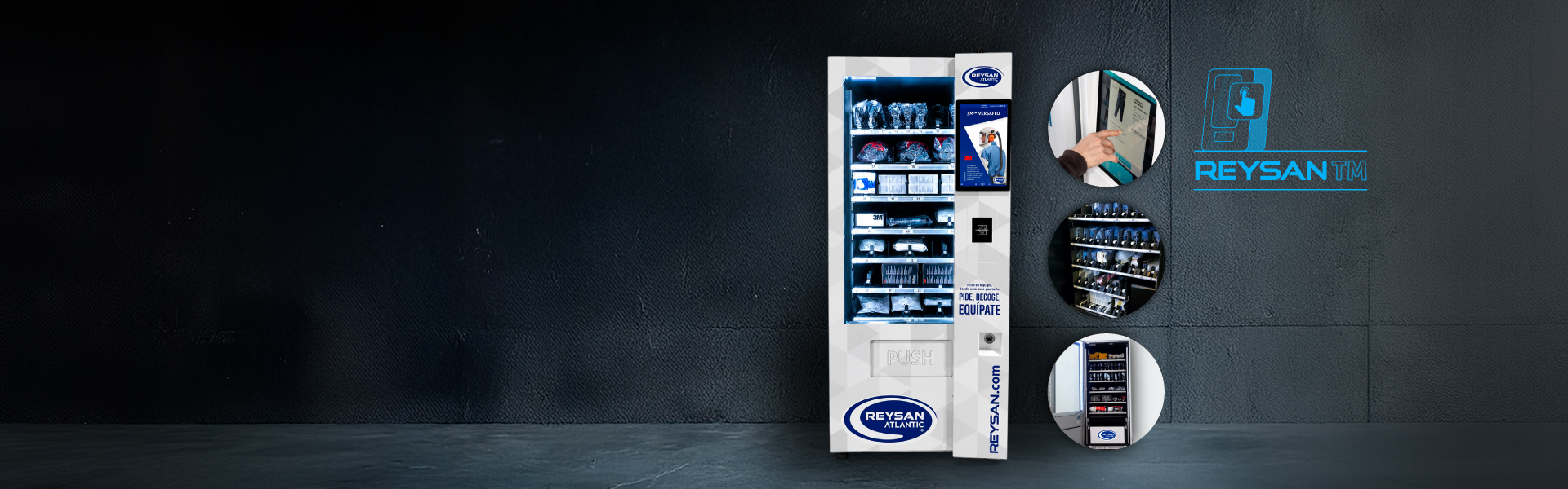 Máquina de Venda Automática de EPI, Roupa, Calçado e/ou Consumíveis