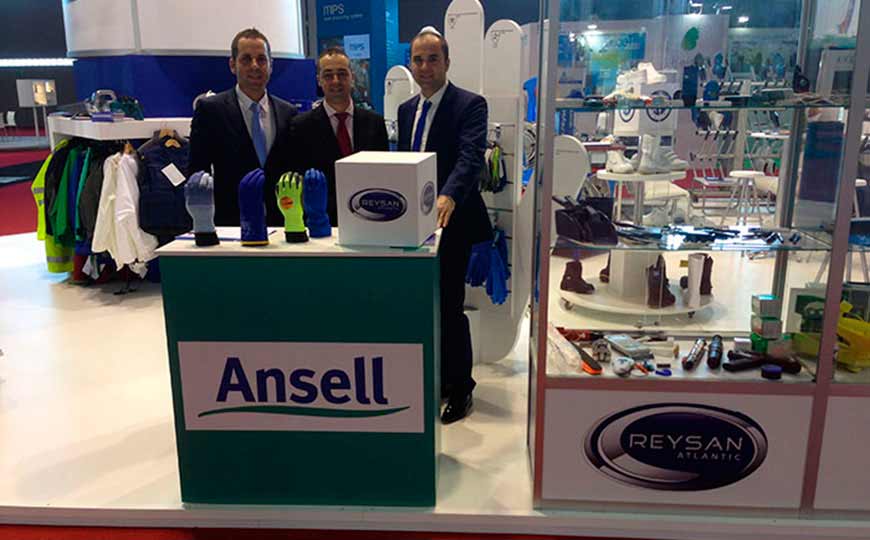 Ansell trabalha com a nova apresentação Reysan luva anticorte Versatouch 74718