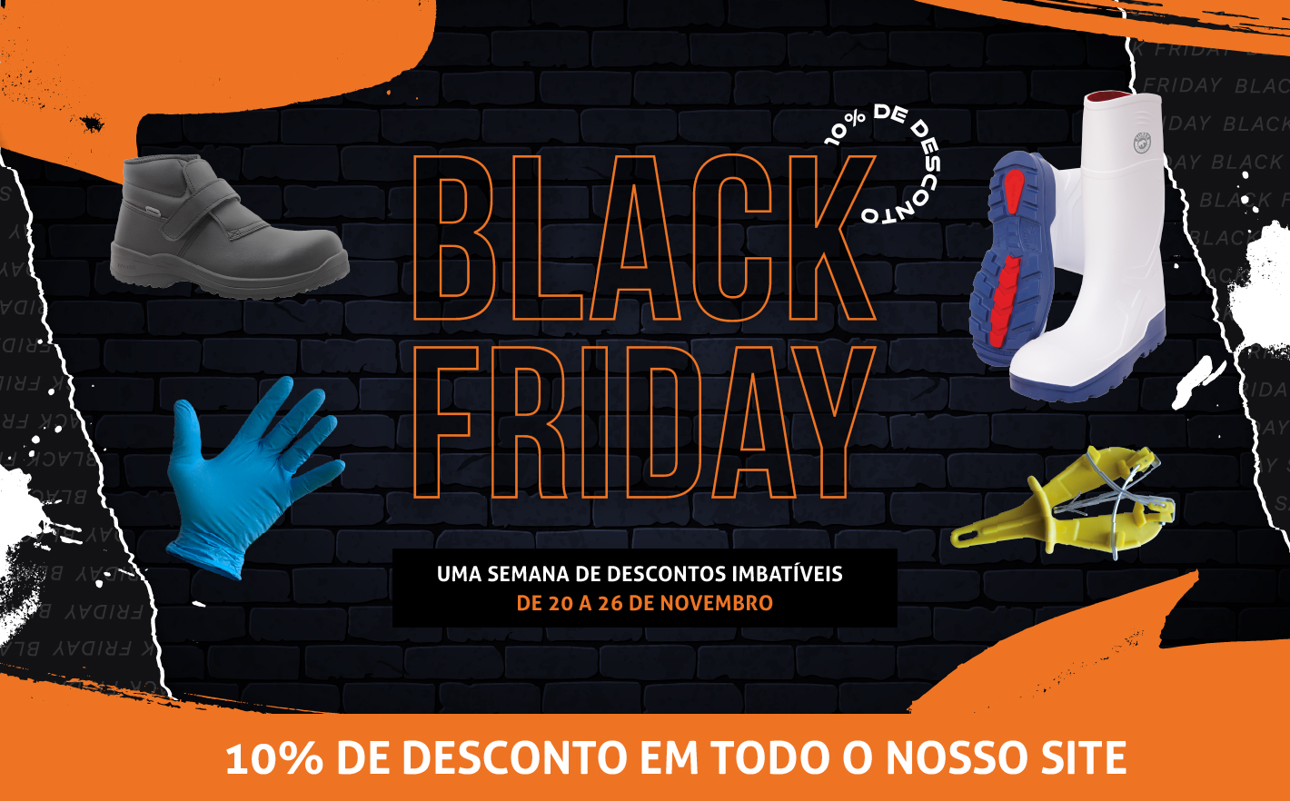 Nossa Black Friday começa! 10% de desconto em todo o nosso site