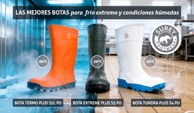 ¿Cuáles son las mejores botas para trabajar en frío extremo y en condiciones húmedas?