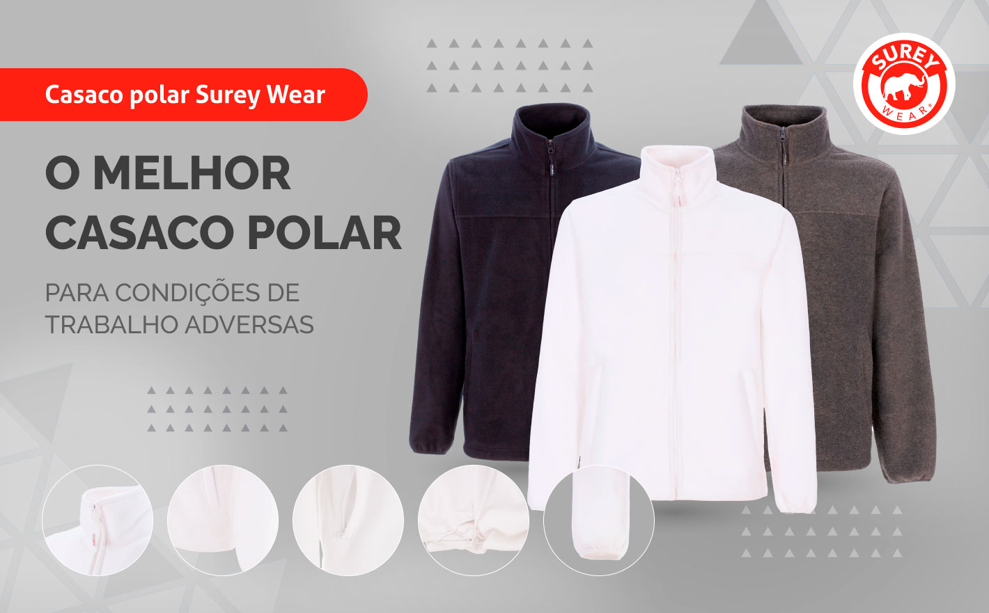 Forro Polar Surey Wear: O Melhor Forro Polar para Condições de Trabalho Adversas