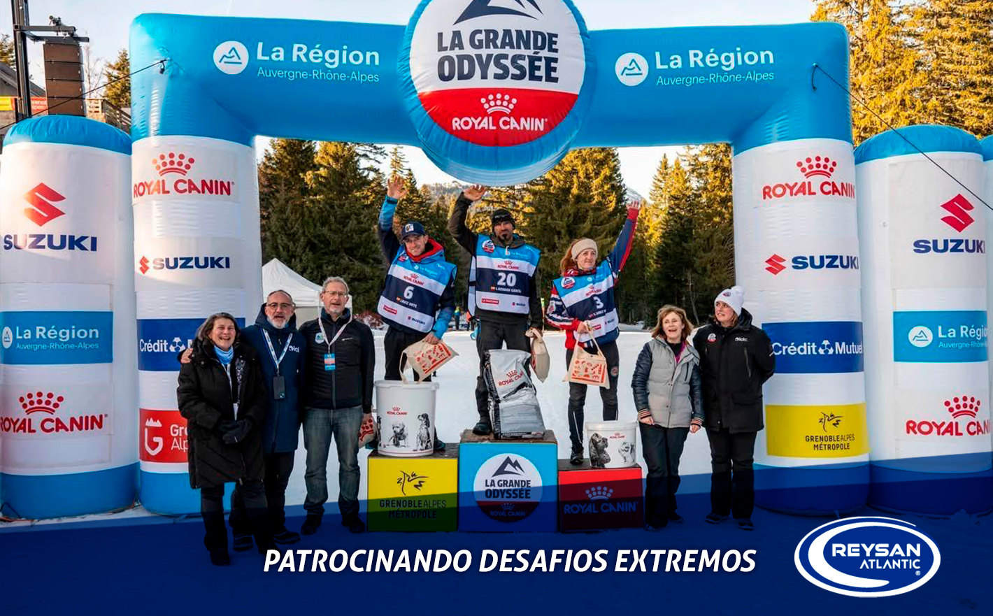 Javier Ruiz Orte brilha na La Grande Odyssée com um 2.º lugar no mushing europeu