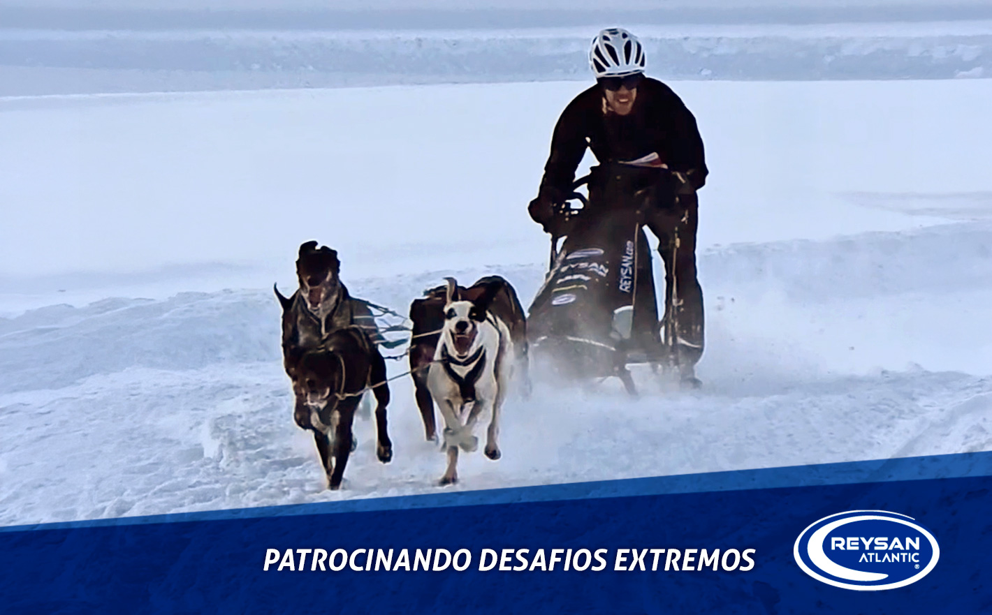 Jorge García Sanz sagra-se campeão de Espanha de mushing sprint na neve