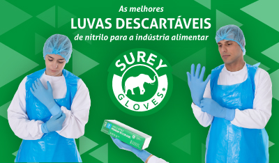 Luvas descartáveis de nitrila, vinil ou látex – Qual é a melhor opção para a indústria alimentícia?