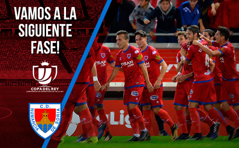 C.D. Numancia vamos a la siguiente fase!