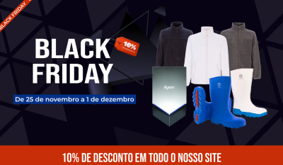 Black Friday! Descontos em EPIs, Roupas e Botas de Segurança