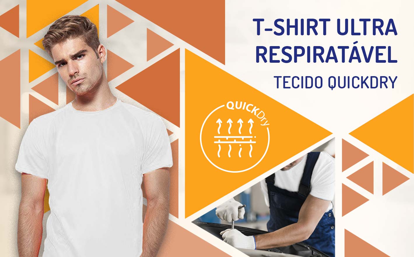T-shirts para uso profissional