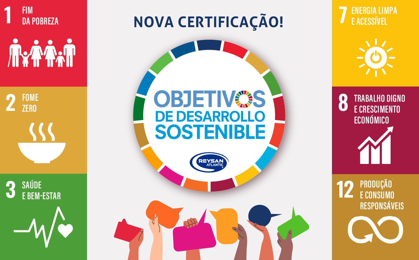 Nova Certificação: Objetivos de Desenvolvimento Sustentável (ODS)