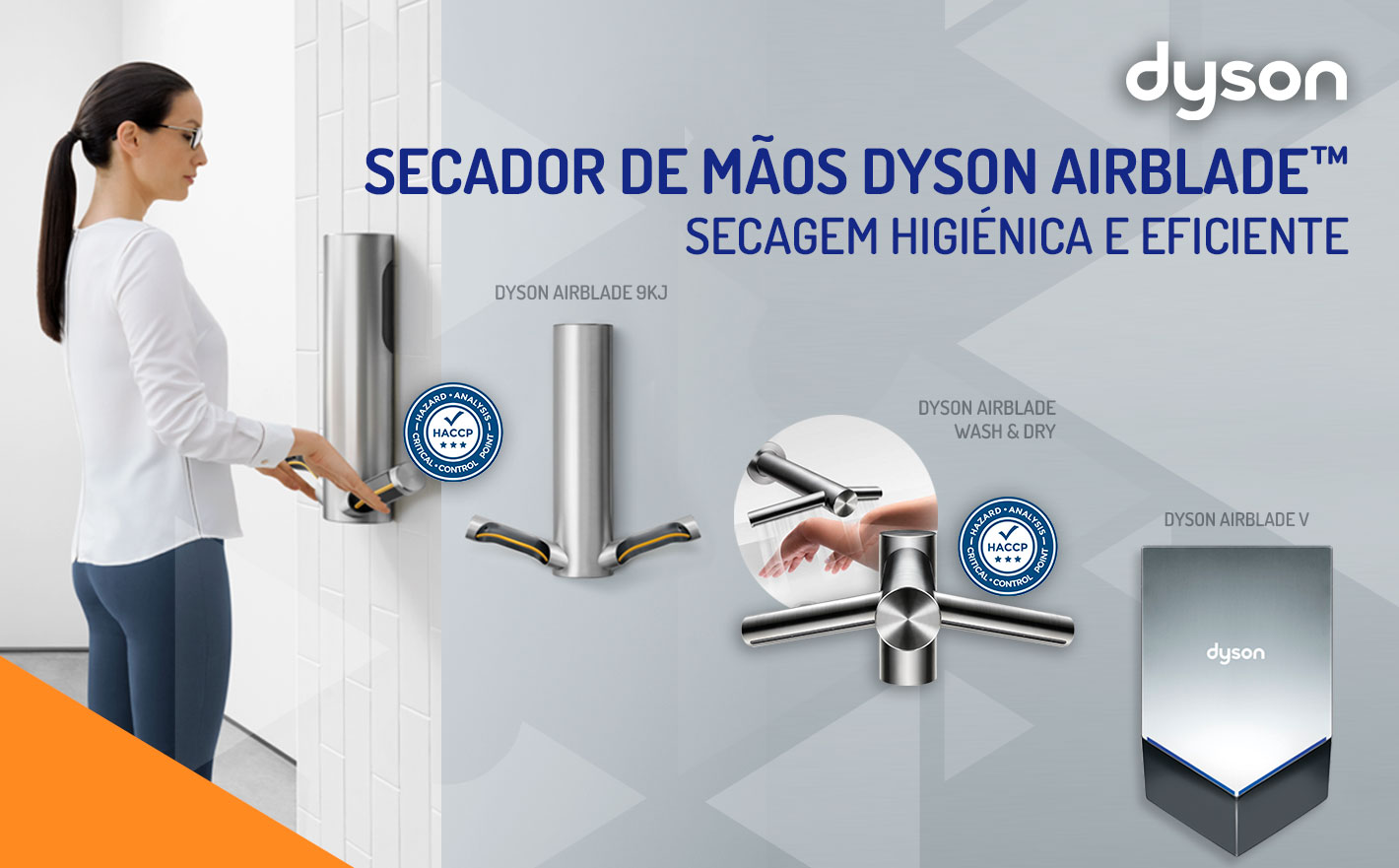 Transformando a Higiene Industrial: Descubra a Gama Completa de Dyson Airblade