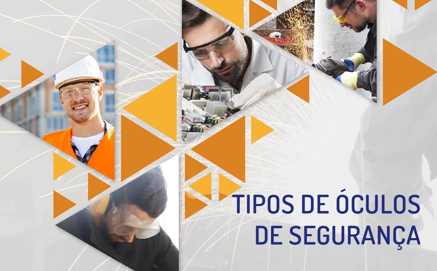 Tipos de óculos de protecção para o trabalho