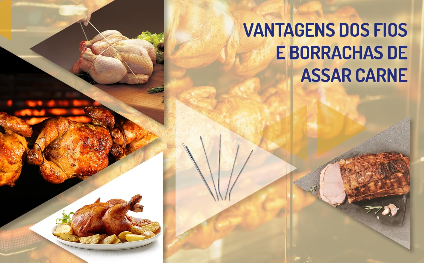 Vantagens das borrachas de assar carne