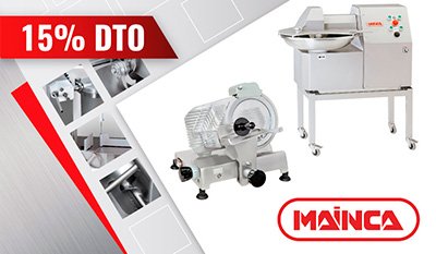 Desconto de 15% nos produtos da Mainca