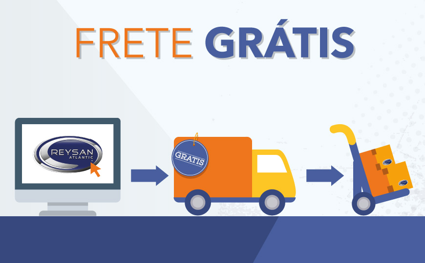 Frete grátis em compras on-line