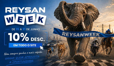 Chega a ReysanWeek de Verão: 10% de desconto em todo o site