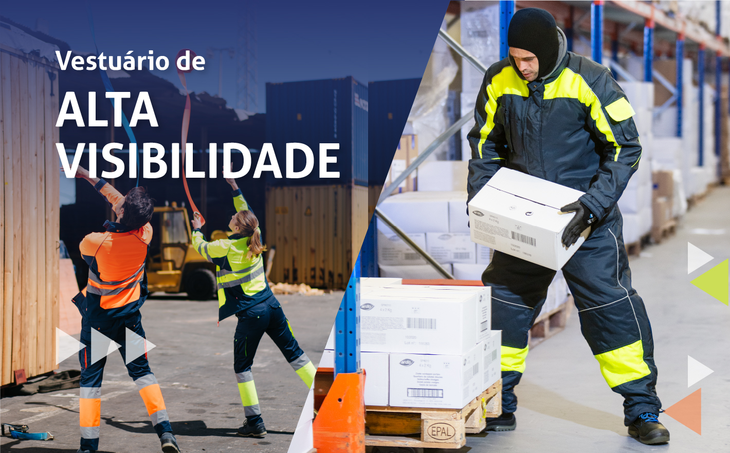 Que características deve ter o vestuário de trabalho de alta visibilidade?