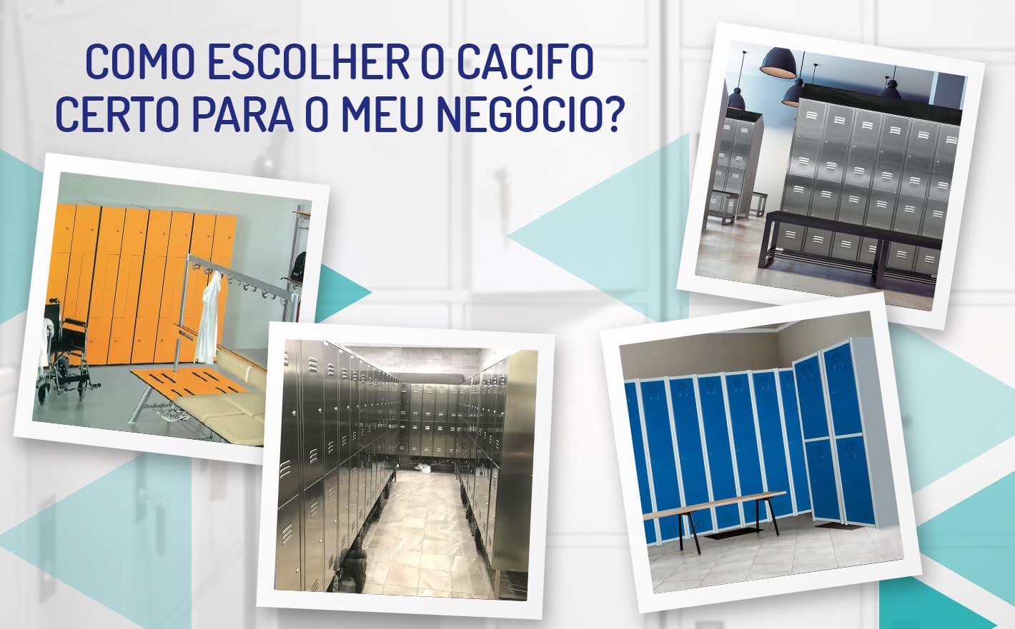O que considerar ao escolher um cacifo para o meu vestiário

