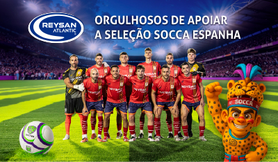 Orgulhosos de apoiar a Seleção Socca Espanha