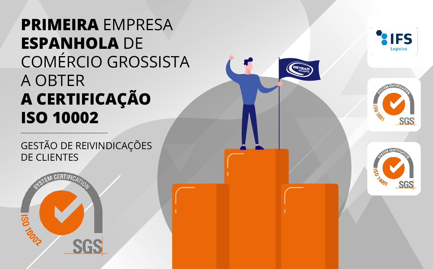 Reysan Atlantic: Pioneiros em Espanha com a obtenção da certificação ISO 10002 para a gestão das reclamações dos clientes