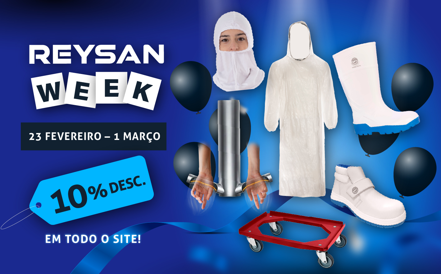 A ReysanWeek chegou – 10% de desconto em todo o site!