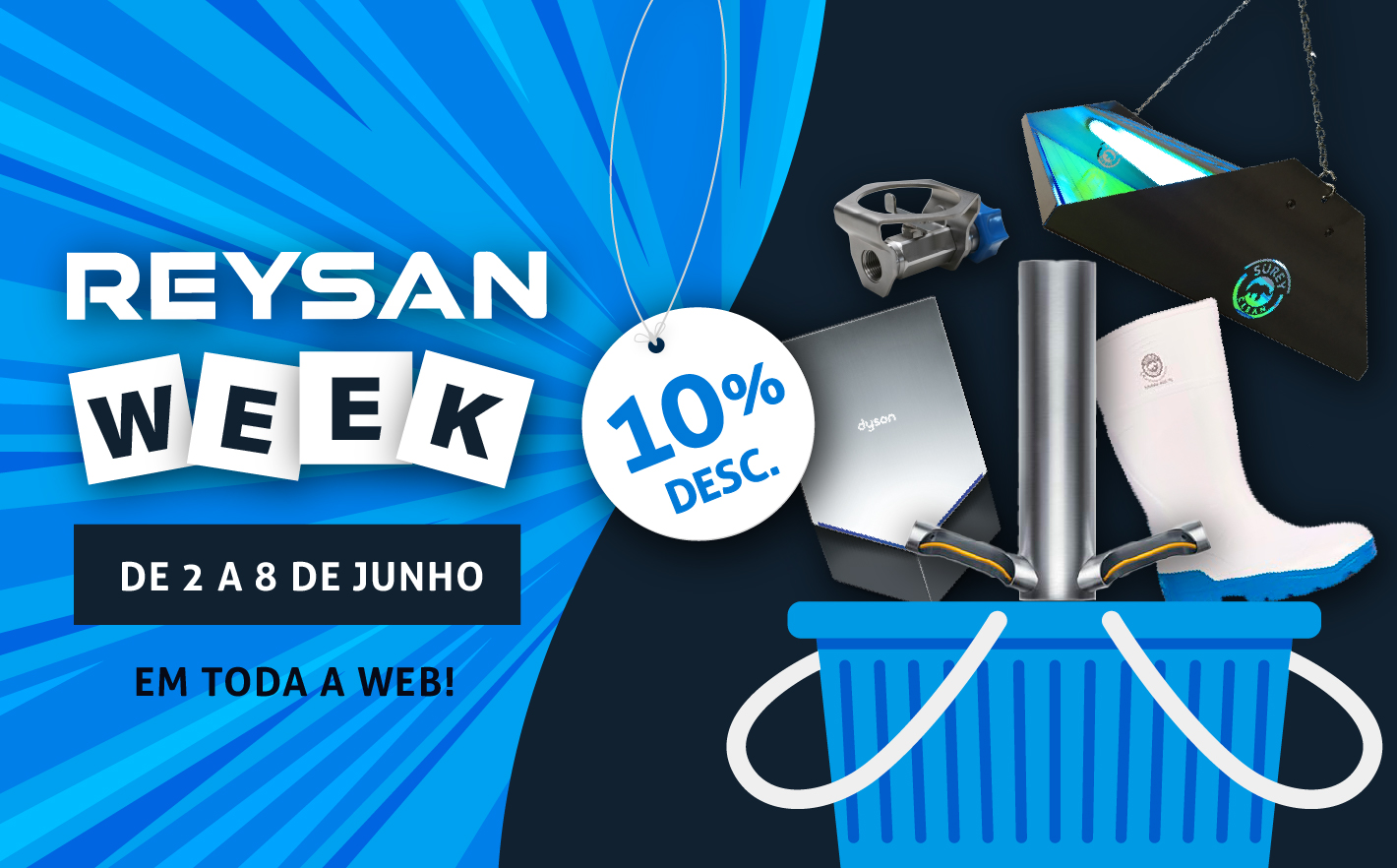 A ReysanWeek está de volta! 10% de desconto em todo o nosso site