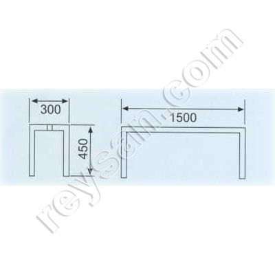 BANCO VESTUÁRIO 300X450