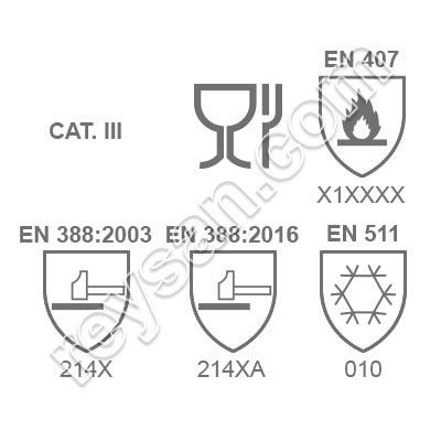 LUVA ANSELL PROFOOD THERMASTAT 78110