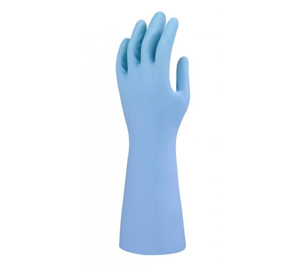 LUVA NITRILO AZUL G07B