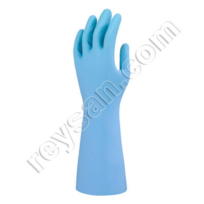 LUVA NITRILO AZUL G07B