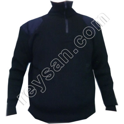 CAMISOLA AZUL PESCOÇO+FECHO