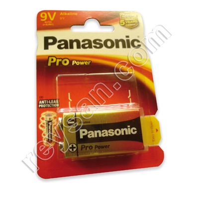 BATERIA PANASONIC 6LR61 9V U