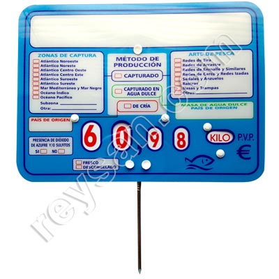 PORTA PREÇOS 3 ATLANTICO