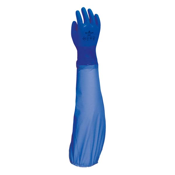 LUVA PVC AZUL 690 65CM