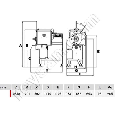PICADOR MISTURADOR MG95 HYBRI