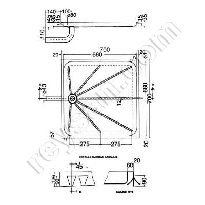 PRATO DUCHE PARA EMBUTIR