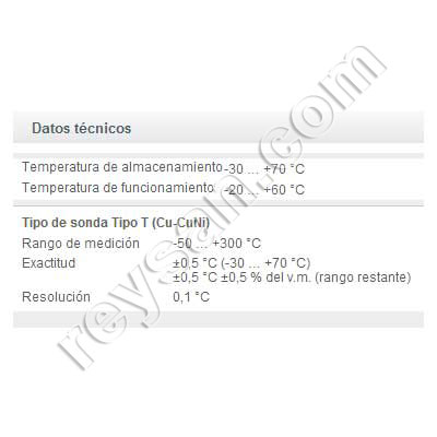 TESTO COM SONDA -50+300º 108
