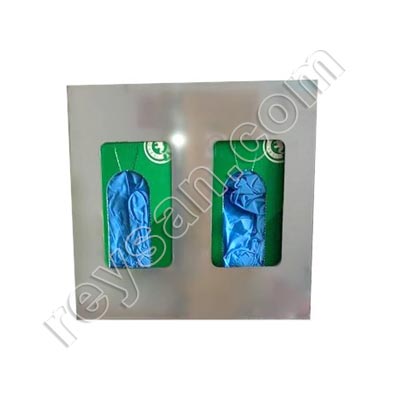 DISPENSADOR INOX CAIXA LUVAS