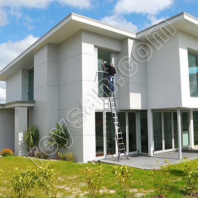 ESCADA EXTENSÍVEL E APOIO