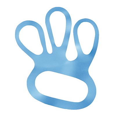 PORTA-LUVAS DE MALHA GLOVEFITTER DETECTÁVEL