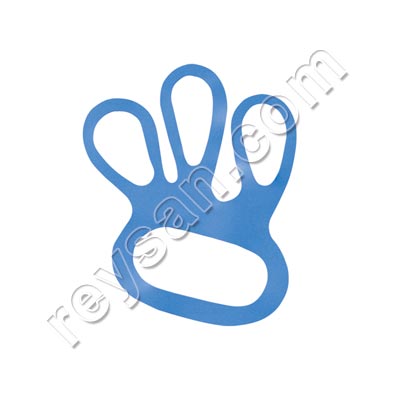 PORTA-LUVAS DE MALHA DE RAIO-X DETECTÁVEL