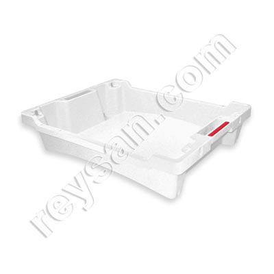 CUBETA ECOPESCA BRANCA 8 LITRO