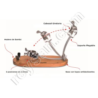 SUPORTE GIRATORIO DE PRESUNTO
