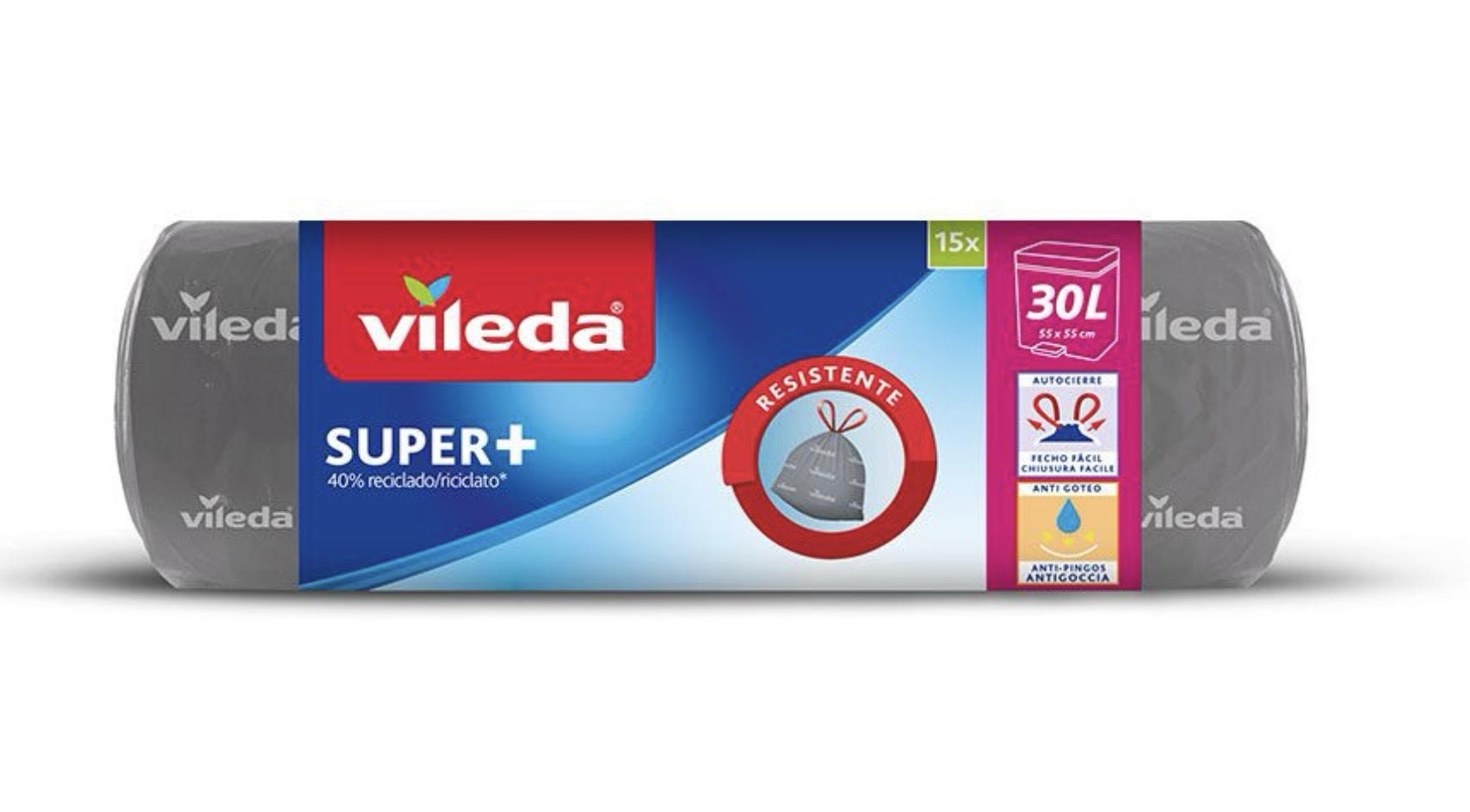 ROLL SACO TRASH VILEDA