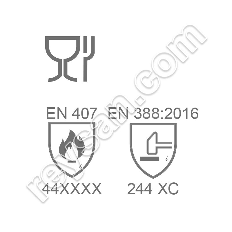 LUVA CUTGUARD FORNOS CALOR 500 ºC