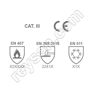 LUVA DE PROTECÇÃO DE TRABALHO TB 770 GOLDGRIP