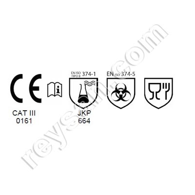 LUVA DE PROTECÇÃO EM NITRILO 6080 HR 