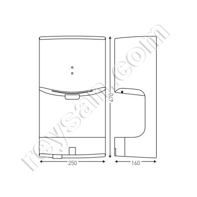 SECADOR DE MÃOS ULTRA-RÁPIDO