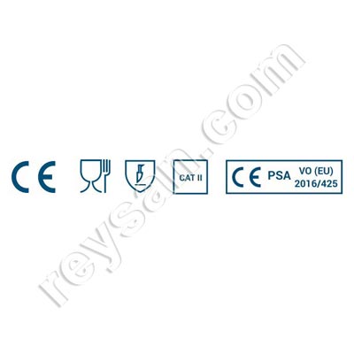 ANÉIS DE MALHA DE AVENTAL STAHLNETZ