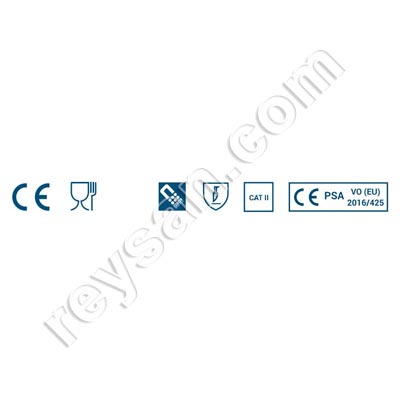 AVENTAL DE MALHA STAHLNETZ DETECTABLE