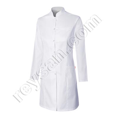 SENHORA DE BATA ELÁSTICA DE PESCOÇO DE MAO